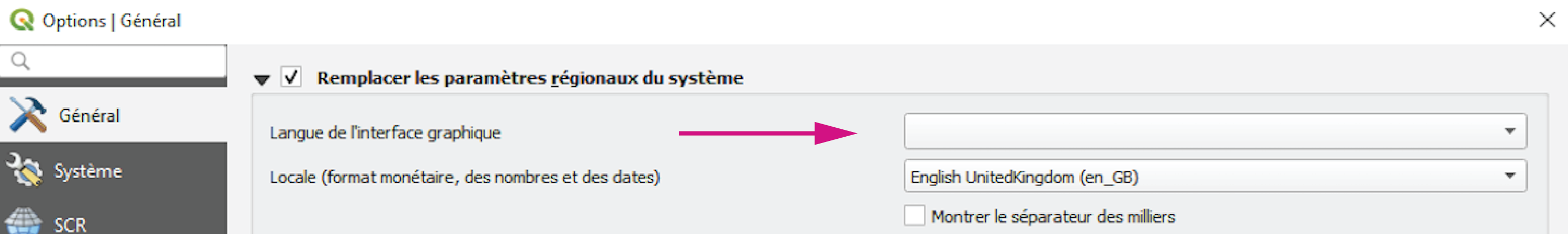 QGIS_language